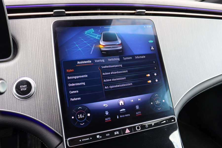 Mercedes-Benz EQE 350 Luxury Line Premium 89 kWh | Distronic+ | Burmester | Memory | Digital Light | Trekhaak | Surround Camera | Keyless Go | Leder | Augmented Reality |