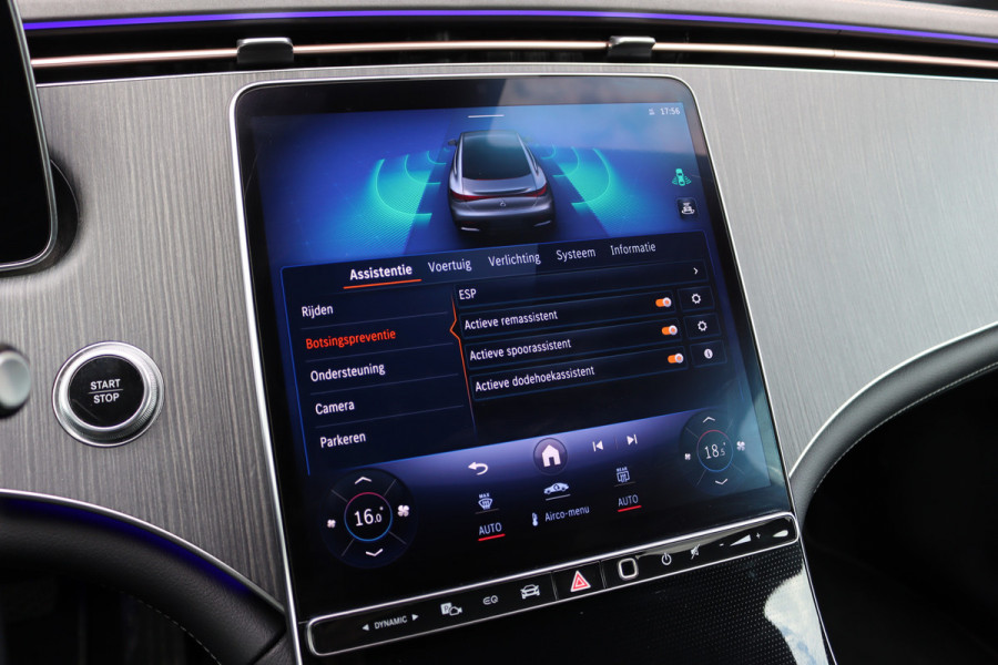 Mercedes-Benz EQE 350 Luxury Line Premium 89 kWh | Distronic+ | Burmester | Memory | Digital Light | Trekhaak | Surround Camera | Keyless Go | Leder | Augmented Reality |