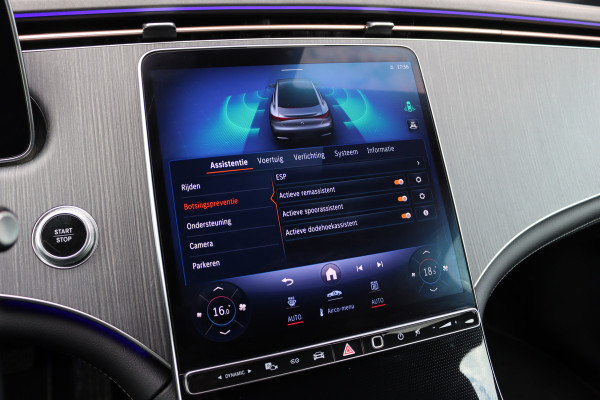 Mercedes-Benz EQE 350 Luxury Line Premium 89 kWh | Distronic+ | Burmester | Memory | Digital Light | Trekhaak | Surround Camera | Keyless Go | Leder | Augmented Reality |