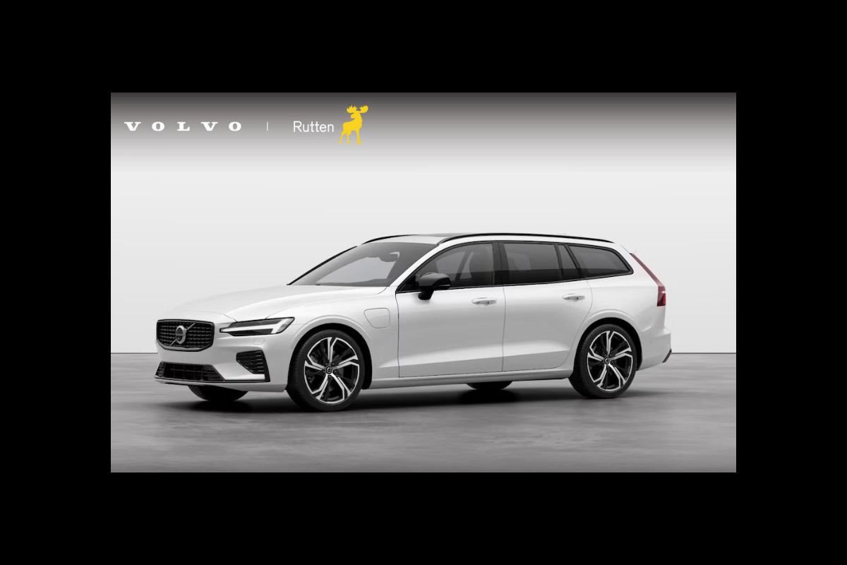Volvo V60 T8 455PK Automaat AWD Ultra Perform. Ed. Dark Polestar Optimalisatie / Glossy black Logo voor en achterzijde / Long Range / 360 Camera / Harman Kardon audio / Head-up display / Panorama dak / Apple carplay / Android auto /