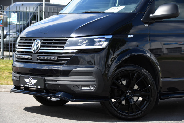 Volkswagen Transporter 2.0 TDI L2H1 30 Highline Black Edition Adaptieve Cruise, Camera, Carplay, 150pk, Trekhaak, Stoelverwarming, LED, Automaat, Standkachel, Sensoren, Uniek!