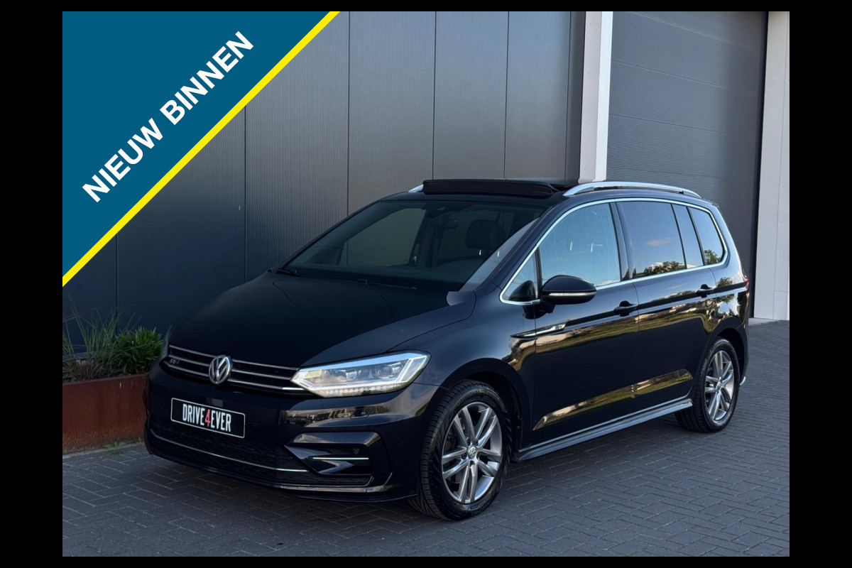 Volkswagen Touran 1.5 TSI 3x R line 7p DSG PANO NAVI LEDER LED ACC ECC PDC SPORTVE