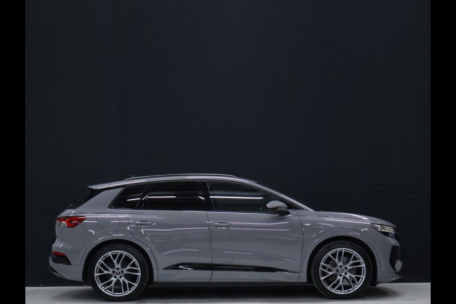 Audi Q4 e-tron 40 Launch edition S Competition 77 kWh [ADAPTIVE CRUISE, HEAD-UP DISPLAY, SONOS SOUND, MEMORY, STOELVERWARMING, APPLE CARPLAY, ELEKTRISCHE ACHTERKLEP, NIEUWSTAAT]