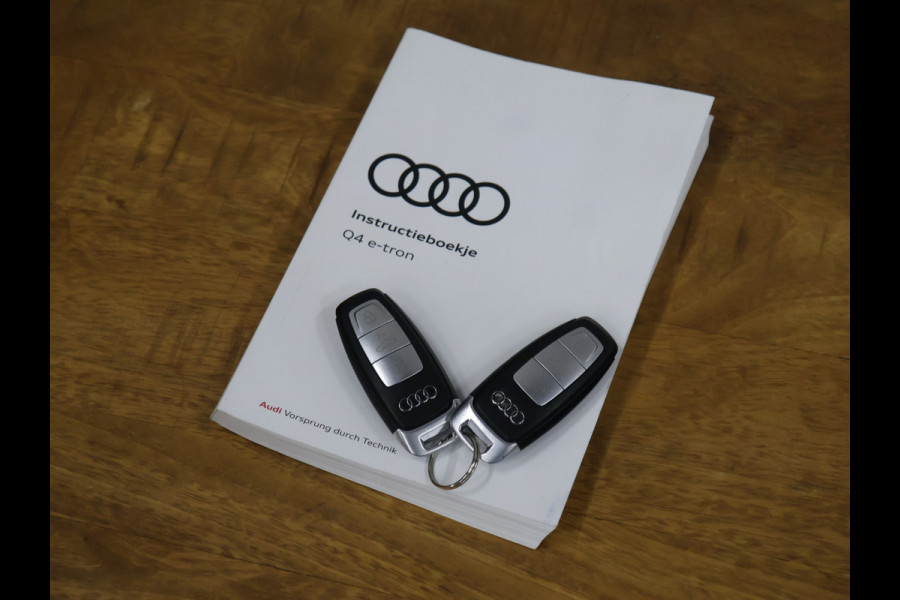 Audi Q4 Sportback e-tron 40 Sport Edition 77 kWh [APPLE CARPLAY, STOELVERWARMING, LED, CRUISE CONTROL, DIGITAL DASH, ELEKTRISCHE ACHTERKLEP, NIEUWSTAAT]