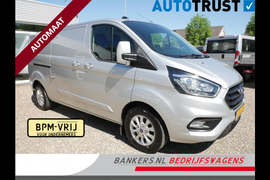 Ford Transit Custom 2.0TDCI 170PK L2 Automaat Limited Airco Camera 2 x Schuifdeur
