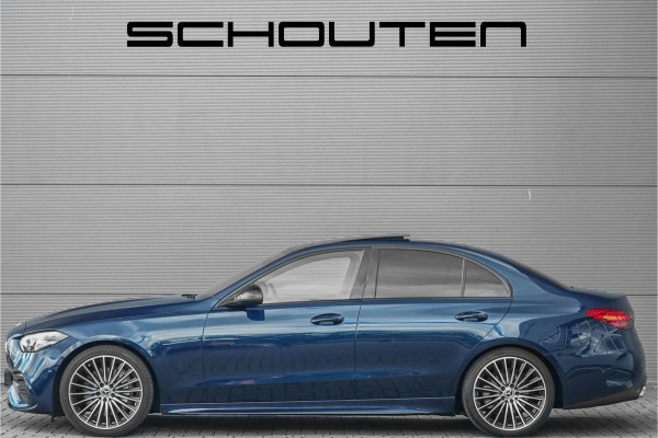 Mercedes-Benz C-Klasse 200 Launch Edition AMG Line Pano Trekhaak Camera Stoelverw