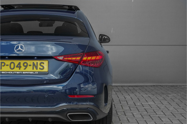 Mercedes-Benz C-Klasse 200 Launch Edition AMG Line Pano Trekhaak Camera Stoelverw