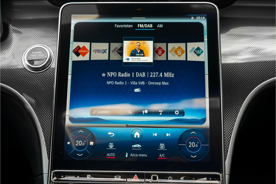 Mercedes-Benz C-Klasse 200 Launch Edition AMG Line Pano Burmester Trekhaak Camera Stoelverw