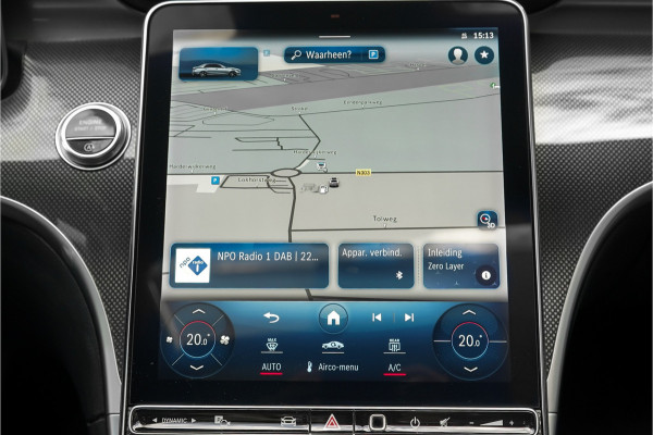 Mercedes-Benz C-Klasse 200 Launch Edition AMG Line Pano Burmester Trekhaak Camera Stoelverw