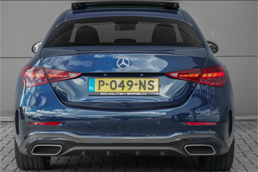 Mercedes-Benz C-Klasse 200 Launch Edition AMG Line Pano Burmester Trekhaak Camera Stoelverw