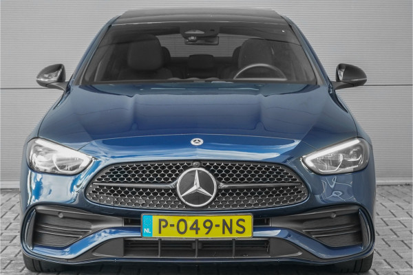 Mercedes-Benz C-Klasse 200 Launch Edition AMG Line Pano Burmester Trekhaak Camera Stoelverw