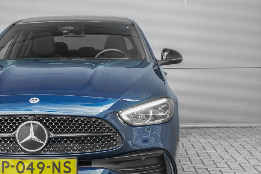Mercedes-Benz C-Klasse 200 Launch Edition AMG Line Pano Burmester Trekhaak Camera Stoelverw