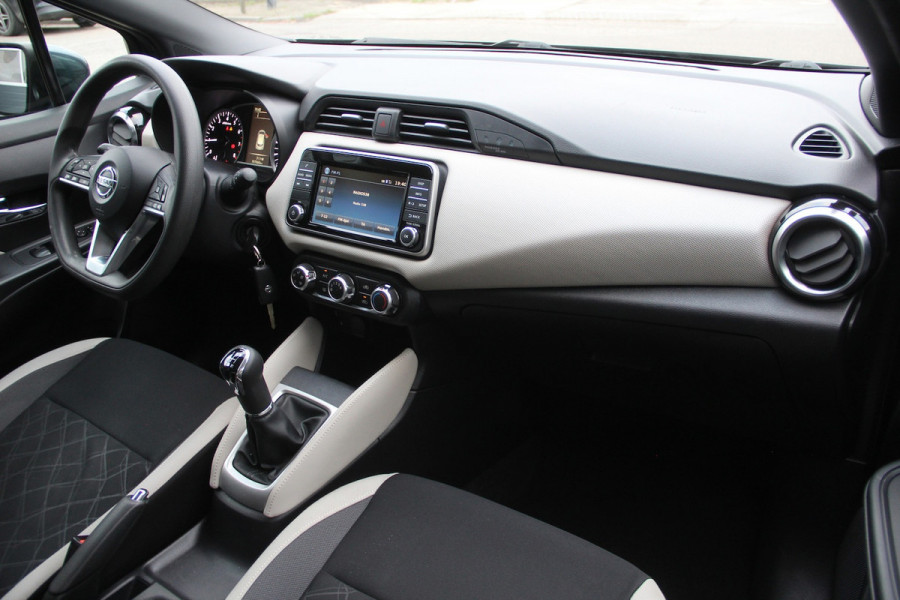 Nissan Micra 0.9 IG-T Acenta CarPlay | Airco | Cruise | Brake Assist | Rijbaan assist | Sportstuurwiel