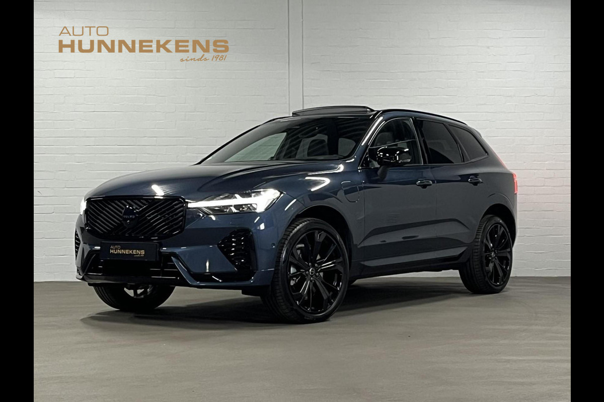 Volvo XC60 2.0 T8 PHEV AWD Ultra Black Edition Trekhaak | Bowers & Wilkins |  Massage | Open dak |  Stoel ventilatie | Stoel-/stuurverwarming | Head-up | 360 camera | *455PK*