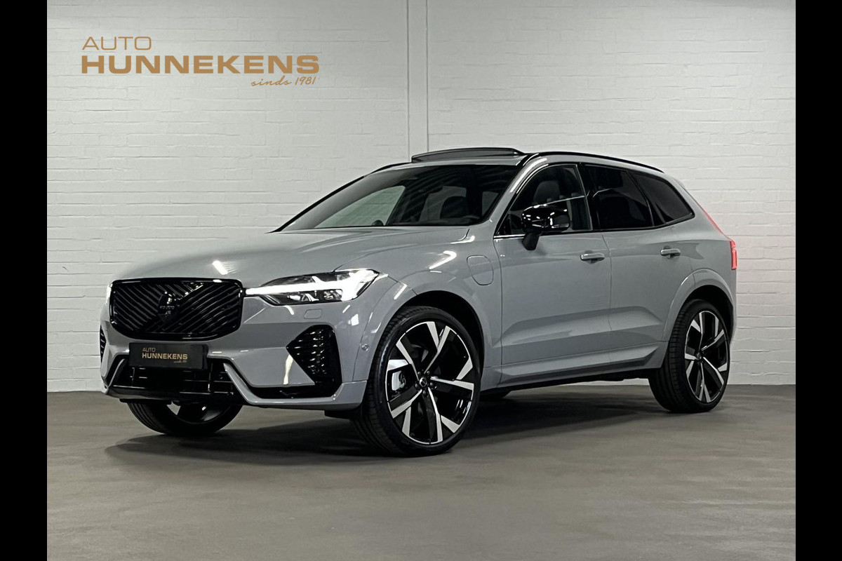 Volvo XC60 T8 Plug-in AWD Ultra Black Edition Luchtvering | Bowers & Wilkins | Massage | Adapt. Cruise | Stoelventilatie | Open dak | 360 Camera | Stuur-/stoelverwarming