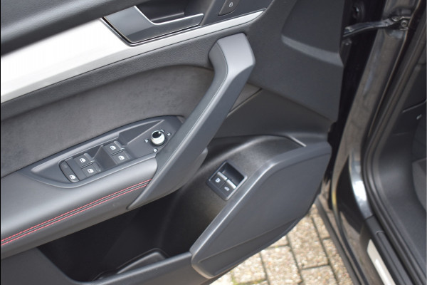 Audi Q5 Sportback 50 TFSI e S-Line 299 Pk Pano RS-Leder Rood Stiksel HUD Sfeer Keyless Trekhaak SQ5