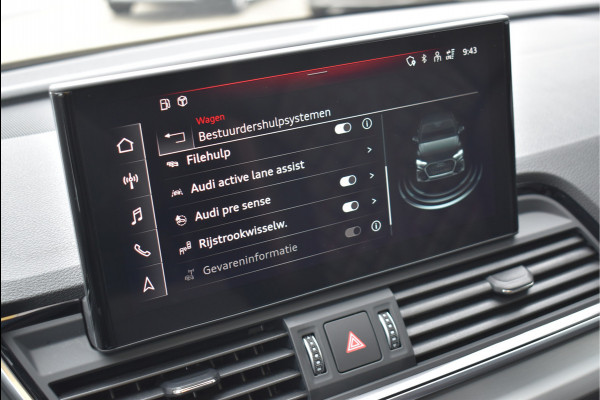 Audi Q5 Sportback 50 TFSI e S-Line 299 Pk Pano RS-Leder Rood Stiksel HUD Sfeer Keyless Trekhaak SQ5