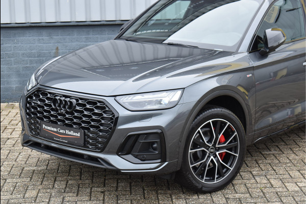 Audi Q5 Sportback 50 TFSI e S-Line 299 Pk Pano RS-Leder Rood Stiksel HUD Sfeer Keyless Trekhaak SQ5