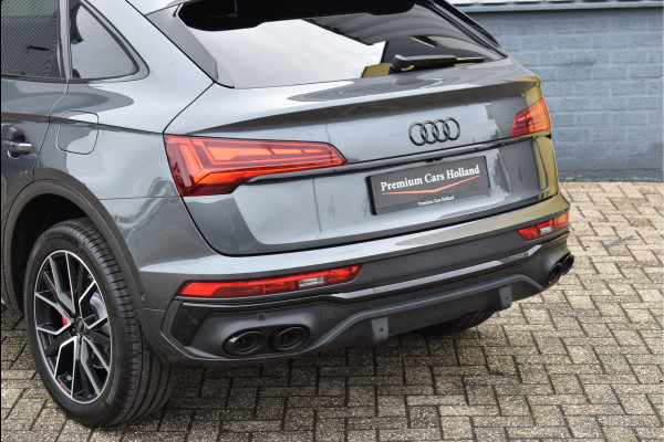 Audi Q5 Sportback 50 TFSI e S-Line 299 Pk Pano RS-Leder Rood Stiksel HUD Sfeer Keyless Trekhaak SQ5