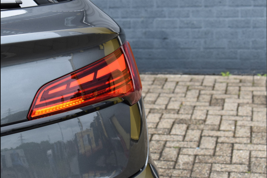 Audi Q5 Sportback 50 TFSI e S-Line 299 Pk Pano RS-Leder Rood Stiksel HUD Sfeer Keyless Trekhaak SQ5