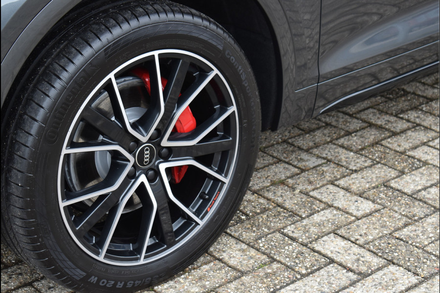 Audi Q5 Sportback 50 TFSI e S-Line 299 Pk Pano RS-Leder Rood Stiksel HUD Sfeer Keyless Trekhaak SQ5