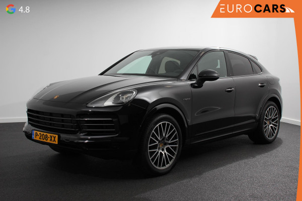 Porsche Cayenne Coupé 3.0 E-Hybrid Platinum Edition Luchtvering Leder Panoramadak Camera Navigatie Elektrisch bedienbare achterklep Apple Carplay/ Android  Lichtmetalen velgen Cruise control Sfeerlichting