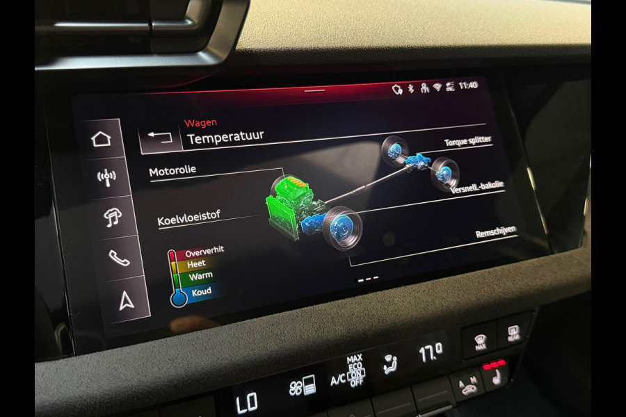 Audi RS3 Limousine 2.5 TFSI RS 3 quattro BTW|PANO|SONOS|HuD|MATRIX|ACC|KEYLESS|CARPLAY|FABRIEKSGARANTIE|2025|DODEHOEK|BOMVOL!
