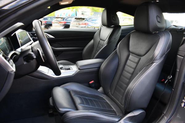 BMW 4 Serie Coupé 420i M-Sport | NL-auto | Dravitgrau | 19inch | Laser | El-klep