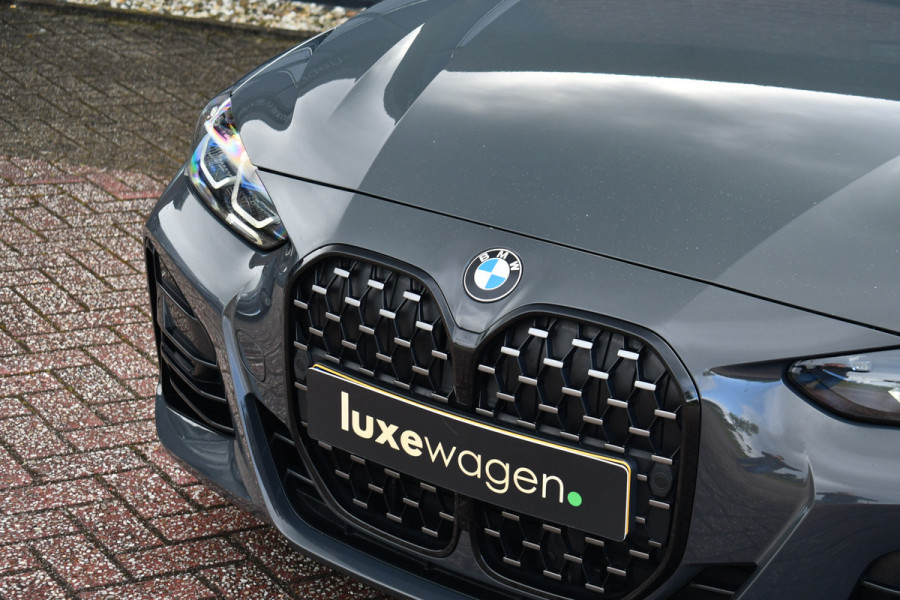 BMW 4 Serie Coupé 420i M-Sport | NL-auto | Dravitgrau | 19inch | Laser | El-klep