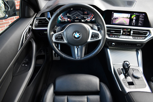 BMW 4 Serie Coupé 420i M-Sport | NL-auto | Dravitgrau | 19inch | Laser | El-klep