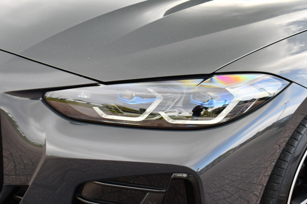 BMW 4 Serie Coupé 420i M-Sport | NL-auto | Dravitgrau | 19inch | Laser | El-klep