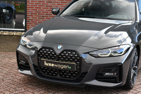 BMW 4 Serie Coupé 420i M-Sport | NL-auto | Dravitgrau | 19inch | Laser | El-klep