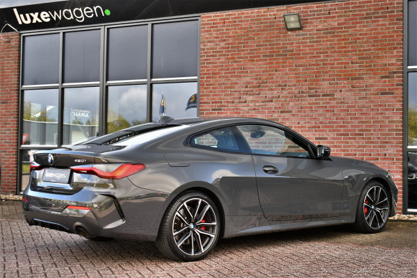 BMW 4 Serie Coupé 420i M-Sport | NL-auto | Dravitgrau | 19inch | Laser | El-klep