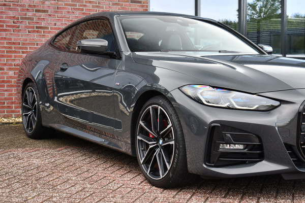 BMW 4 Serie Coupé 420i M-Sport | NL-auto | Dravitgrau | 19inch | Laser | El-klep