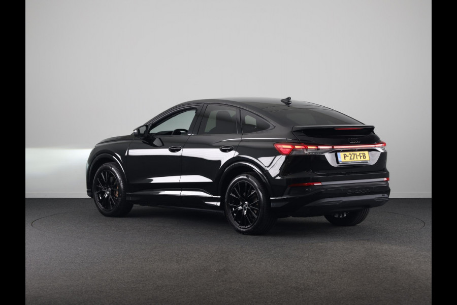 Audi Q4 Sportback e-tron 40 Advanced edition 77 kWh 204 pk | SOH 96,04% | Navigatie | Warmtepomp | Parkeersensoren | Achteruitrijcamera | Adaptieve cruise control | Stoelverwarming |