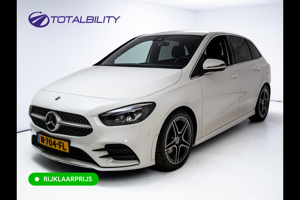 Mercedes-Benz B-Klasse 200 Business Solution AMG | Stoelverwarming | Camera | Cruise | Elektrische achterklep Sfeerverlichting, Privacy glas, Zwarte hemel, Focal audio