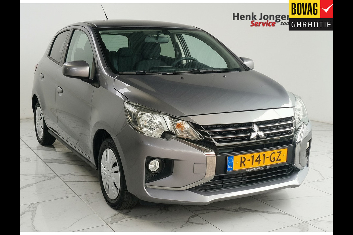 Mitsubishi Space Star 1.2 Connect+ uit 2022 Rijklaar + 12 maanden Bovag-garantie Henk Jongen Auto's in Helmond,  al 50 jaar service zoals 't hoort!