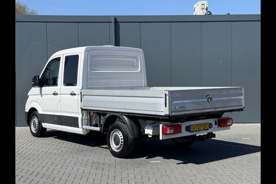 Volkswagen Crafter 2.0 TDI 102 PK / PICK UP / 1e EIG. / TREKHAAK / AIRCO / OPEN LAADBAK / 2.500 KG AHG / 3-ZITS / APPLE CARPLAY
