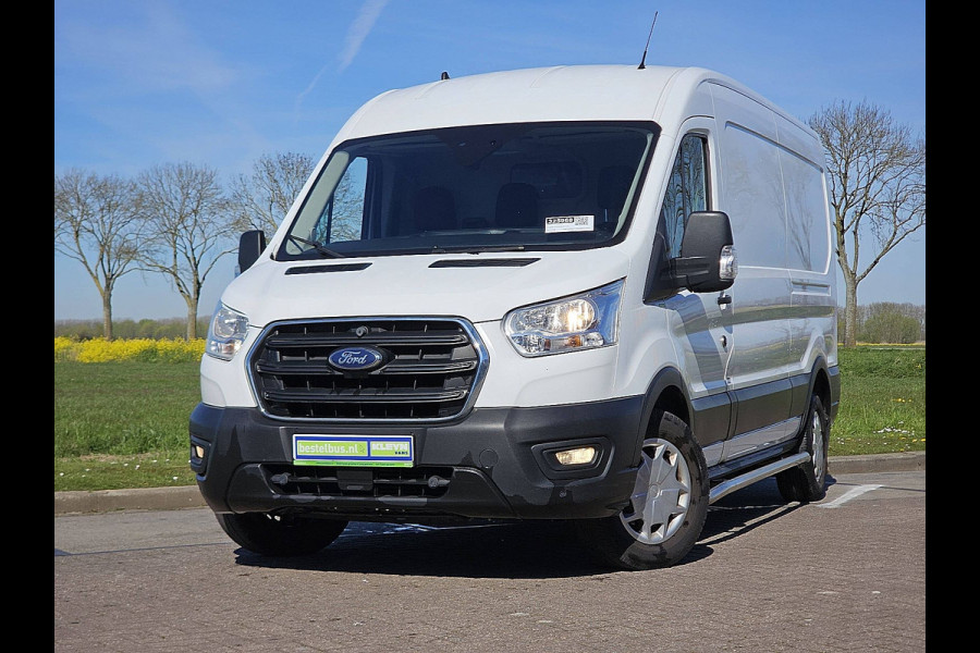 Ford Transit 350 2.0 TDCI L3H3 Trend RWD L3H2 Camera Euro6 Airco Sidebars Trekhaak Camera 130Pk!