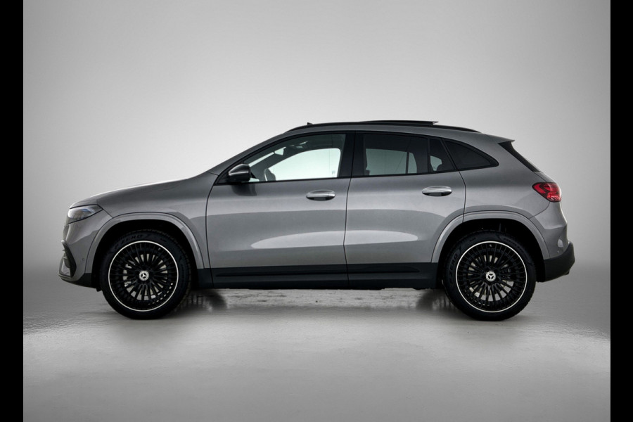 Mercedes-Benz EQA 250+ Business Solution AMG 71 kWh | Premium pakket | Nightpakket | DISTRONIC | Panoramaschuifdak | 360° camera | 20 inch multispaaks lichtmetalen velgen | Burmester Surround Sound |