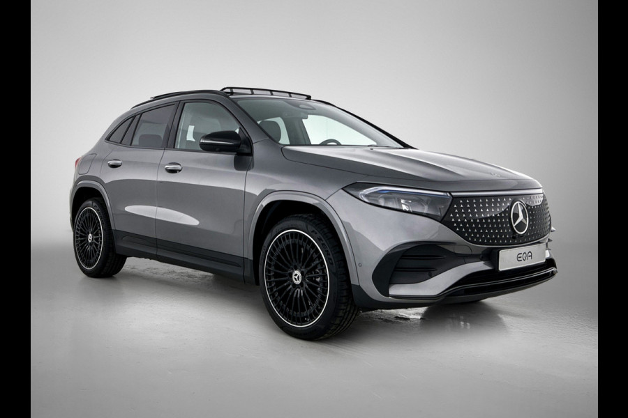 Mercedes-Benz EQA 250+ Business Solution AMG 71 kWh | Premium pakket | Nightpakket | DISTRONIC | Panoramaschuifdak | 360° camera | 20 inch multispaaks lichtmetalen velgen | Burmester Surround Sound |