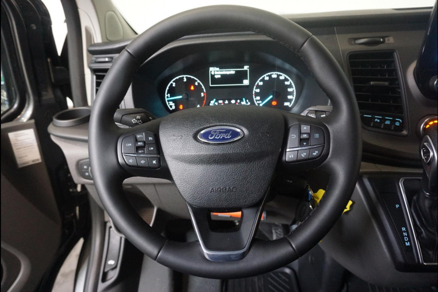 Ford Transit Custom 300 2.0 TDCI Automaat L2H1 Trend Dubbele Cabine Airco Navigatie Cruisecontrol Camera PDCVA Trekhaak