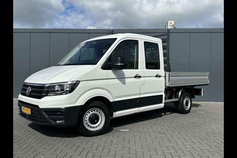 Volkswagen Crafter 35 2.0 TDI 141 PK / 1e EIG. / PICK UP / DUBBELE CABINE / 3 TONS TREKHAAK / 7 PERSOONS / AIRCO / CRUISE