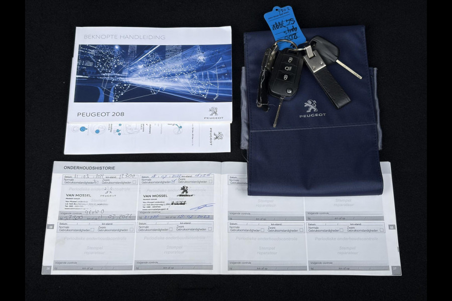 Peugeot 208 1.2 PureTech Blue Lion 2e Eigenaar,5 Deurs,Navi,Airco,Cruise,Pdc,Carplay,N.A.P,Weinig km,Zeer Zuinig,Apk tot 07-2027
