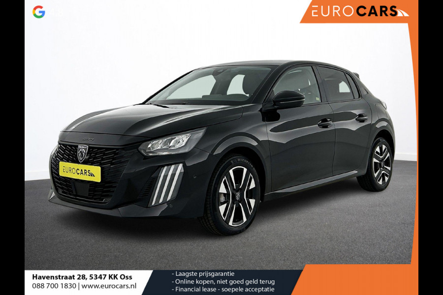 Peugeot 208 1.2 Hybrid 100PK Automaat Allure Navigatie Apple Carplay/Android Auto Airco Camera Parkeer sensoren Cruise Control Led Lichtmetalen Velgen