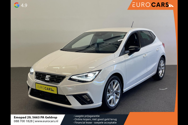 Seat Ibiza 1.0 110pk TSI DSG FR | DEMO ! | Climate control Cruise control LED Voorstoelen verwarmd Parkeersensoren Navigatie Apple Carplay/ Android Auto
