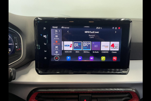 Seat Ibiza 1.0 110pk TSI DSG FR | DEMO ! | Climate control Cruise control LED Voorstoelen verwarmd Parkeersensoren Navigatie Apple Carplay/ Android Auto