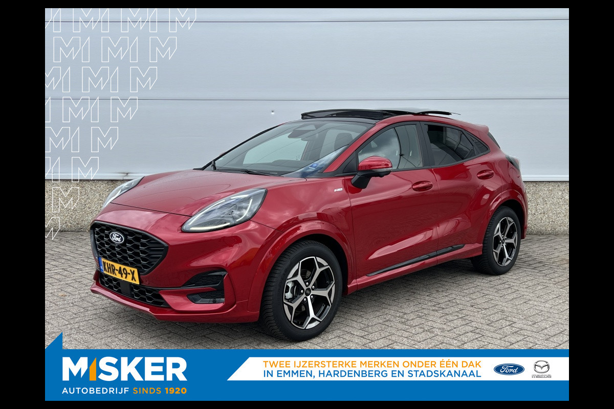 Ford Puma 1.0 EB Hyb ST-Line X TREKHAAK! PANODAK! DRIVERPACK! WINTERPACK!