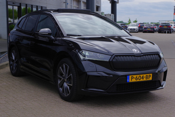 Škoda ENYAQ iV 60 Sportline 180 PK, 90% SOH, Panoramadak, Adap. Cruise Control, Stoelverwarming, Camera