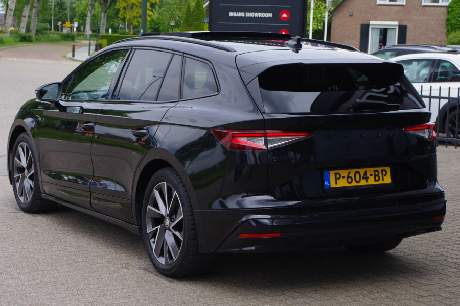 Škoda ENYAQ iV 60 Sportline 180 PK, 90% SOH, Panoramadak, Adap. Cruise Control, Stoelverwarming, Camera